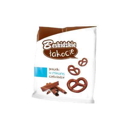 bilde av aksam beskidzkie pretzels sjokoladesmak 10*110g