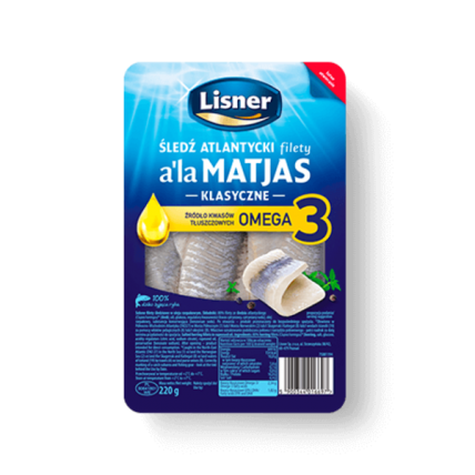 bilde av lisner ala matjas klasyczne 6*220g