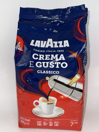 bilde av lavazza bønner crema e gusto classico 4*1000g