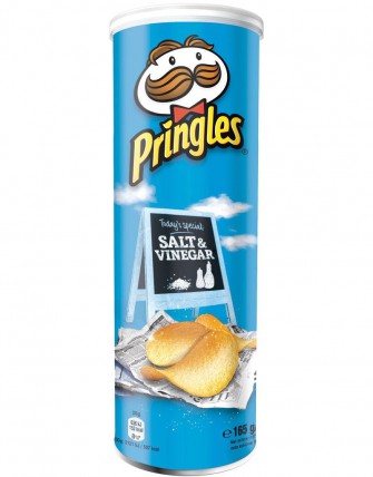 bilde av pringles salt vinegar 19*165g