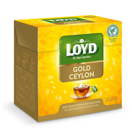 bilde av loyd gold ceylon tea 10* (20*2g)