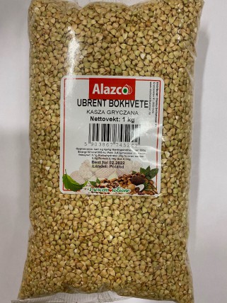 bilde av alazco kasza gryczana bokhvete u/ristet 12*1kg