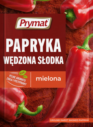 bilde av prymat papryka wedzona -sweet smoked paprika 25*20g