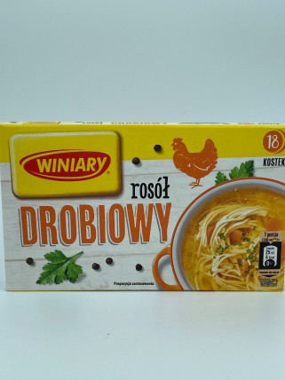 bilde av winiary rosol drobiowy kylling buljong 16*180g