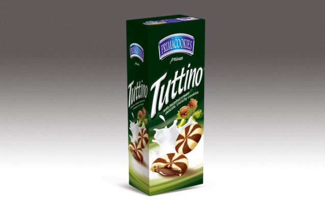 bilde av primacookies tuttino with hazelnut 20*150g