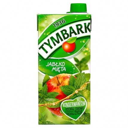 bilde av tymbark eple-mint drink 12*1l