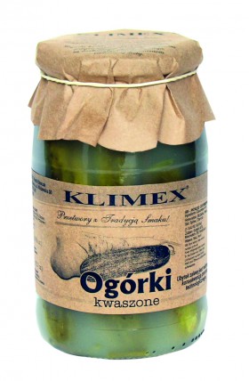 bilde av klimex ogorki kiszone 8*800g