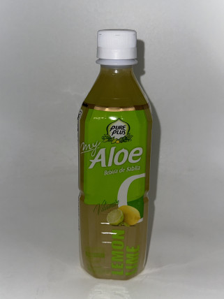 bilde av pureplus my aloe vera lemon lime 20*500ml