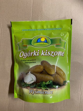 bilde av slonecznepole ogorki kiszone doypack 12*800g