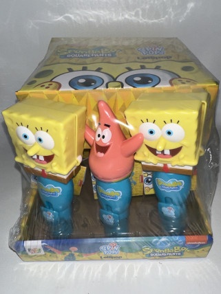 bilde av nickelodeon sponge bob spin pop lollipop 12*8g