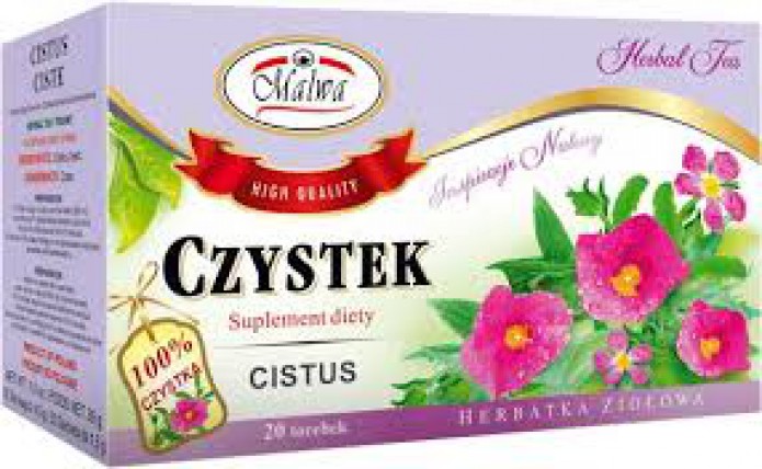 bilde av malwa cistus herbal te 12*20poser