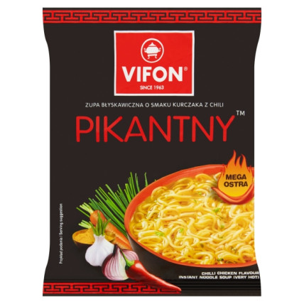 bilde av vifon kurczak pikantny - chili chicken 22*70g