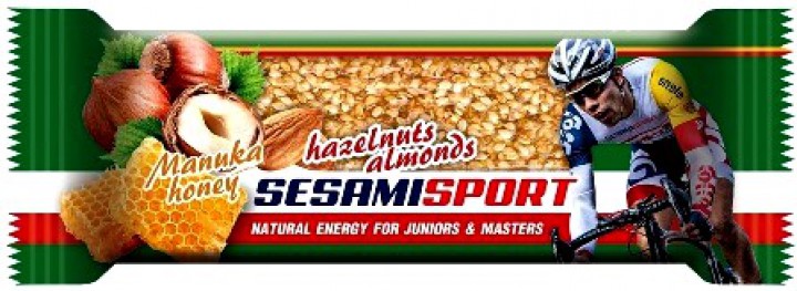 bilde av sesamisport hazelnuts almond h. 36*35g