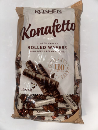 bilde av roshen konafetto rolled wafers 5*1kg