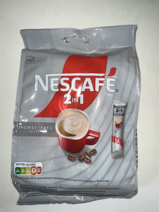 bilde av nescafe 2in1 unsweetened 18*(10*8g)