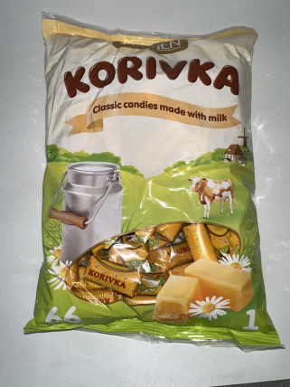 bilde av roshen korivka classic candies made with milk 7*1kg