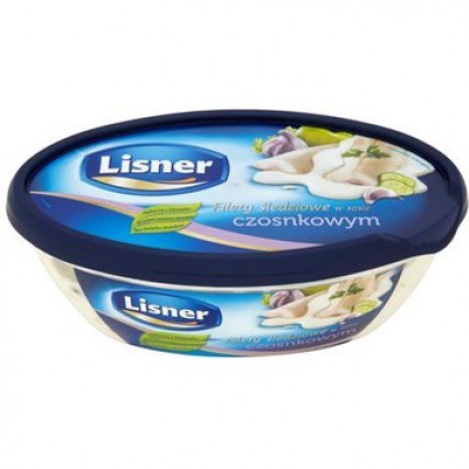 bilde av lisner sledz atlantycki czosnkowym 6*280g