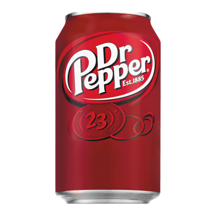 bilde av dr pepper regular can 24*330ml