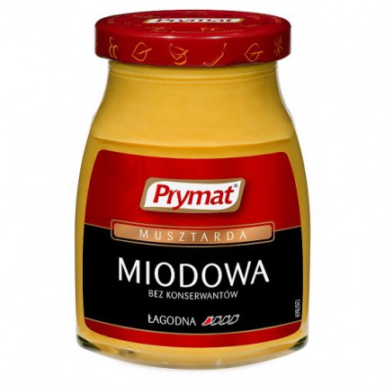 bilde av prymat musztarda miodowa -sennep 9*185g