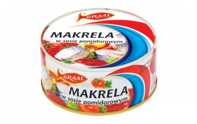 bilde av graal makrell i tomatsaus 12*300g