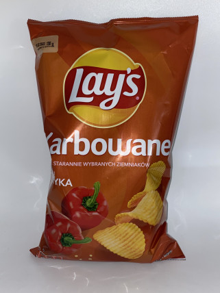 bilde av lays karbowane paprika (wavy) 24*120g