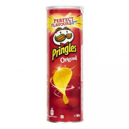 bilde av pringles original 19*165g