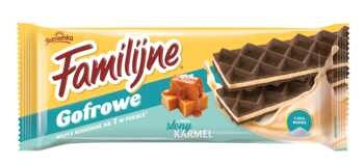 bilde av jutrzenka family gofrowe salty caramel 23*140g