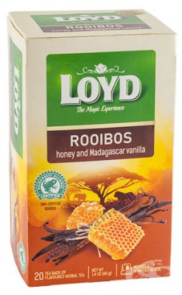 bilde av loyd rooibos honey madagascar vanilla 8*20*2g