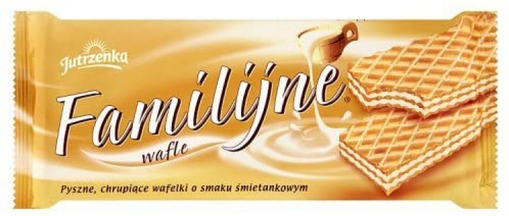 bilde av jutrzenka familys wafers cream 24*180g