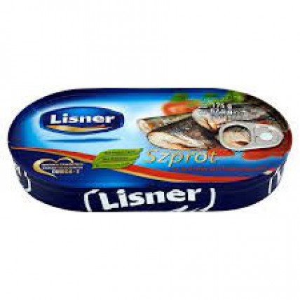 bilde av lisner szprot w kremie pomidorowym 15*170g