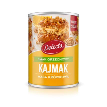 bilde av delecta kajmak nøttersmak - orzechowy 6*400g