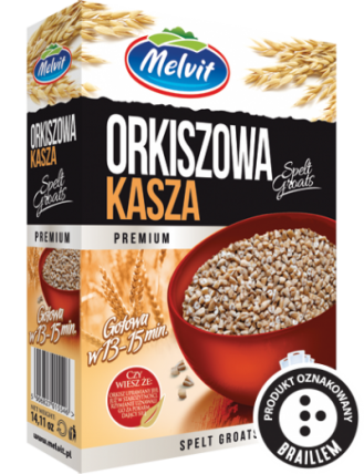 bilde av melvit kasza orkiszowa spelt 6*4*100g