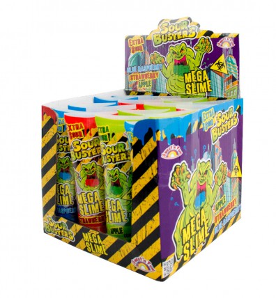 bilde av sour busters mega slime 16*55ml