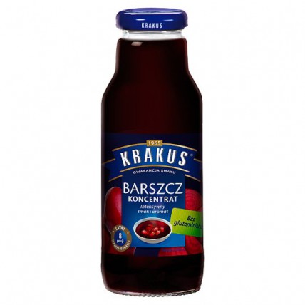 bilde av krakus red borscht concentrate 12*300ml