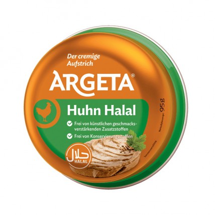 bilde av argeta kyllingpostei halal 14*95g