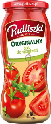 bilde av pudliszki pasta saus original spaghetti 6*500g