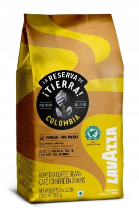 bilde av lavazza bønner tierra columbia esp. 100% ara 6*1000g