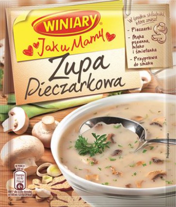 bilde av winiary zupa pieczarkowa 22*44g