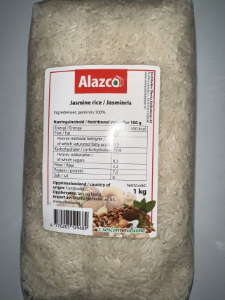 alazco jasmine rice 10*1kg