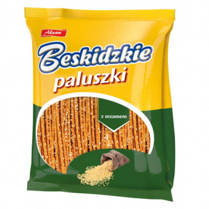 bilde av aksam beskidzkie paluszki z sesamem 18*175g