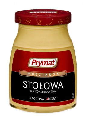 bilde av prymat musztarda stolowa - sennep 9*185g