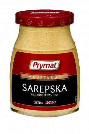 bilde av prymat musztarda sarepska - sennep 9*180g