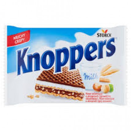 bilde av knoppers crispy wafer 24*25g