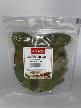 bilde av alazco laurbærblad 25*15g