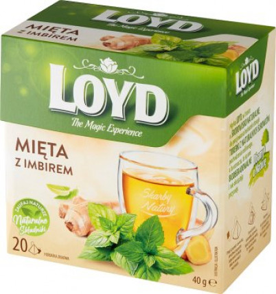 bilde av loyd mieta z imbirem - mynte ingefær 10*(20*2g)