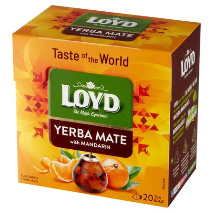 bilde av loyd yerba mate with mandarin 10*34g (20*1,7g)