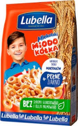 bilde av lubella mlekolaki miodo kolka - frokost 9*500g