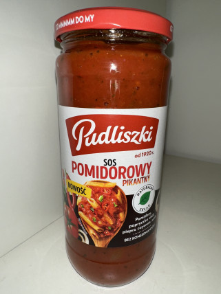 pudliszki sauce pomidorowy pikantny 6*480g