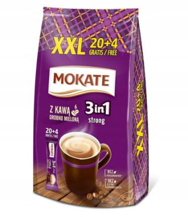 bilde av mokate xxl 3in1 strong 6*24*17g