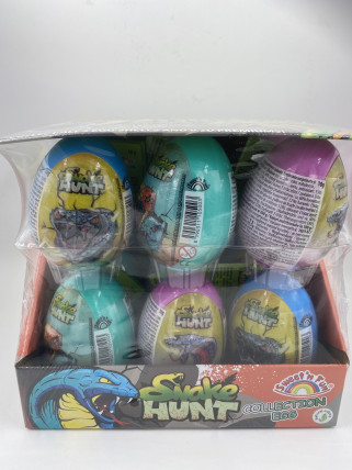 bilde av sf snake hunt plastic egg 18*10g